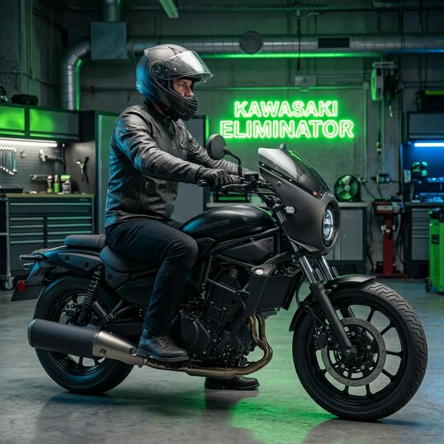 Givi A802 (Específico Eliminator 500) para Kawasaki Eliminator 500