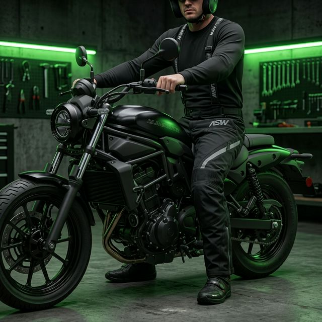 ASW Tsunami: Impermeabilidade Total para Kawasaki Eliminator 500