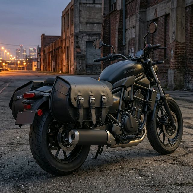 Kit Alforge Premium Master (70L+) + Afastador para Kawasaki Eliminator 500