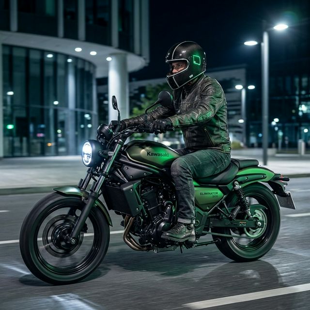 Nexx X.G100: Refinamento Europeu para Kawasaki Eliminator 500