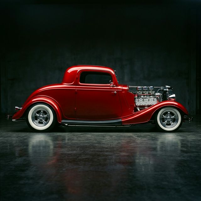 Ford Coupe 1933 hot rod estilo Eliminator