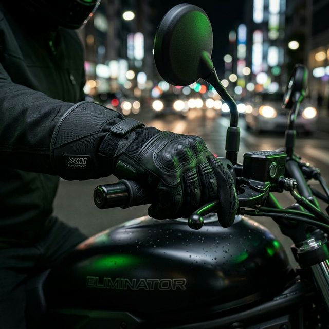 X11 Blackproof: Blindagem contra a Chuva para Kawasaki Eliminator 500